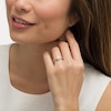 Thumbnail Image 2 of Previously Owned - 1-1/5 CT. T.W. Diamond Frame Engagement Ring in 14K White Gold