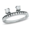 Thumbnail Image 1 of Previously Owned - 1/2 CT. T.W. Diamond Solitaire Enhancer in 14K White Gold