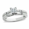 Thumbnail Image 1 of Previously Owned - 1/5 CT. T.W. Princess-Cut Diamond Engagement Ring in 10K White Gold