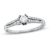 Thumbnail Image 1 of Previously Owned - 1/3 CT. T.W. Diamond Split Engagement Ring in 10K White Gold