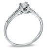 Thumbnail Image 2 of Previously Owned - 1/3 CT. T.W. Diamond Split Engagement Ring in 10K White Gold