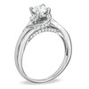 Thumbnail Image 2 of Previously Owned - 3/4 CT. T.W. Diamond Solitaire Swirl Engagement Ring in 14K White Gold