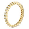 Thumbnail Image 2 of Previously Owned - 1 CT. T.W. Diamond Eternity Wedding Band in 14K Gold