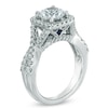 Thumbnail Image 2 of Previously Owned - Vera Wang Love Collection 2-1/5 CT. T.W. Diamond Frame Engagement Ring in 14K White Gold