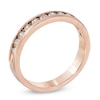 Thumbnail Image 2 of Previously Owned - 1/2 CT. T.W. Diamond Anniversary Band in 14K Rose Gold