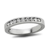 Thumbnail Image 1 of Previously Owned - 1/4 CT. T.W. Diamond Nine Stone Wedding Band in Platinum (H/SI1)
