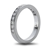 Thumbnail Image 2 of Previously Owned - 1/4 CT. T.W. Diamond Nine Stone Wedding Band in Platinum (H/SI1)