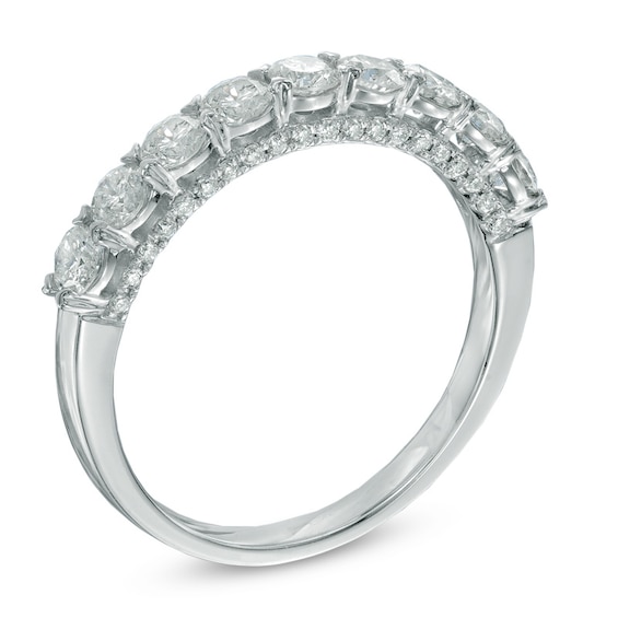 Previously Owned - 1 CT. T.w. Diamond Anniversary Band in 14K White Gold