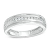 Thumbnail Image 1 of Previously Owned - 1/3 CT. T.W. Diamond Wedding Band in 10K White Gold