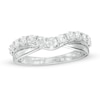 Thumbnail Image 1 of Previously Owned - 3/4 CT. T.W. Diamond Twist Contour Band in 14K White Gold