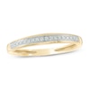Thumbnail Image 1 of Previously Owned - 1/15 CT. T.W. Diamond Channel Anniversary Band in 10K Gold