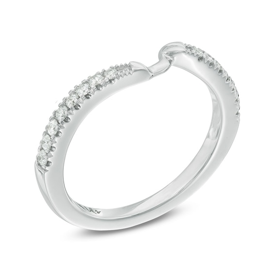 Previously Owned - Ever UsÂ® 1/5 CT. T.w. Diamond Contour Band in 14K White Gold