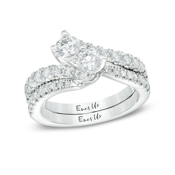 Previously Owned - Ever UsÂ® 1/5 CT. T.w. Diamond Contour Band in 14K White Gold