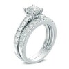 Thumbnail Image 1 of Previously Owned - 1-1/2 CT. T.W. Diamond Frame Bridal Set in 14K White Gold