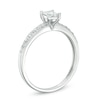 Thumbnail Image 2 of Previously Owned - 1/2 CT. T.W. Princess-Cut Diamond Engagement Ring in 10K White Gold