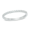 Thumbnail Image 1 of Previously Owned - 1/6 CT. T.W. Diamond Band in 14K White Gold