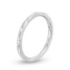 Thumbnail Image 2 of Previously Owned - 1/8 CT. T.W. Diamond Seven Stone Stackable Band in 10K White Gold
