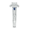 Thumbnail Image 4 of Previously Owned - Vera Wang Love Collection 1-1/5 CT. T.W. Emerald-Cut Diamond Engagement Ring in 14K White Gold