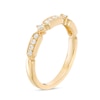 Thumbnail Image 2 of Previously Owned - 1/5 CT. T.W. Diamond Art Deco Vintage-Style Anniversary Band in 10K Gold
