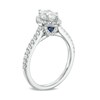 Thumbnail Image 2 of Previously Owned - Vera Wang Love Collection 1 CT. T.W. Marquise Diamond Frame Engagement Ring in 14K White Gold