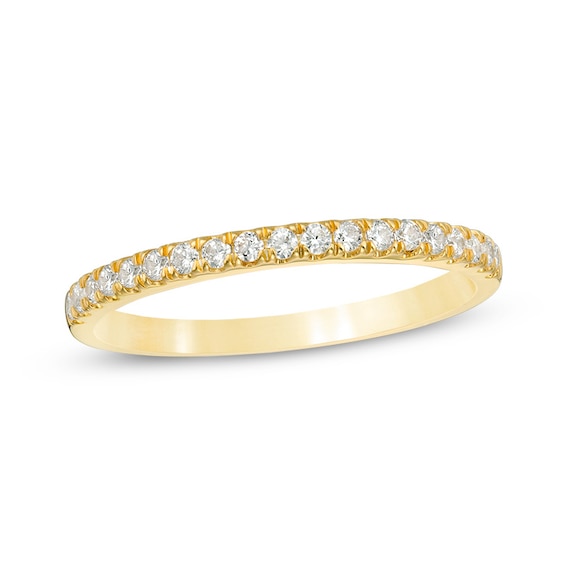 Previously Owned - 1/4 CT. T.w. Diamond Wedding Band in 10K Gold