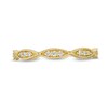Thumbnail Image 4 of Previously Owned - 1/10 CT. T.W. Diamond Marquise Twist Vintage-Style Wedding Band in 10K Gold