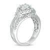 Thumbnail Image 2 of Previously Owned - 1 CT. T.W. Diamond Frame Multi-Row Engagement Ring in 10K White Gold