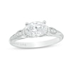 Thumbnail Image 1 of Previously Owned - Vera Wang Love Collection 1-1/6 CT. T.W. Oval Diamond Engagement Ring in 14K White Gold