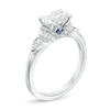Thumbnail Image 2 of Previously Owned - Vera Wang Love Collection 1-1/6 CT. T.W. Oval Diamond Engagement Ring in 14K White Gold