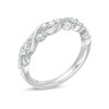 Thumbnail Image 2 of Previously Owned - 3/8 CT. T.W. Diamond Twist Braid Band in 10K White Gold