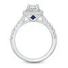 Thumbnail Image 3 of Previously Owned - Vera Wang Love Collection 1-1/3 CT. T.W. Emerald-Cut Diamond Engagement Ring in 14K White Gold