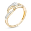 Thumbnail Image 3 of Previously Owned - 1/5 CT. T.W. Composite Diamond Ring in 10K Gold