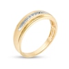 Thumbnail Image 1 of Previously Owned - Men's 1/10 CT. T.W. Diamond Wedding Band in 10K Gold