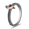 Thumbnail Image 2 of Previously Owned - Enchanted Disney Villains Evil Queen Garnet and 1/10 CT. T.W. Diamond Ring