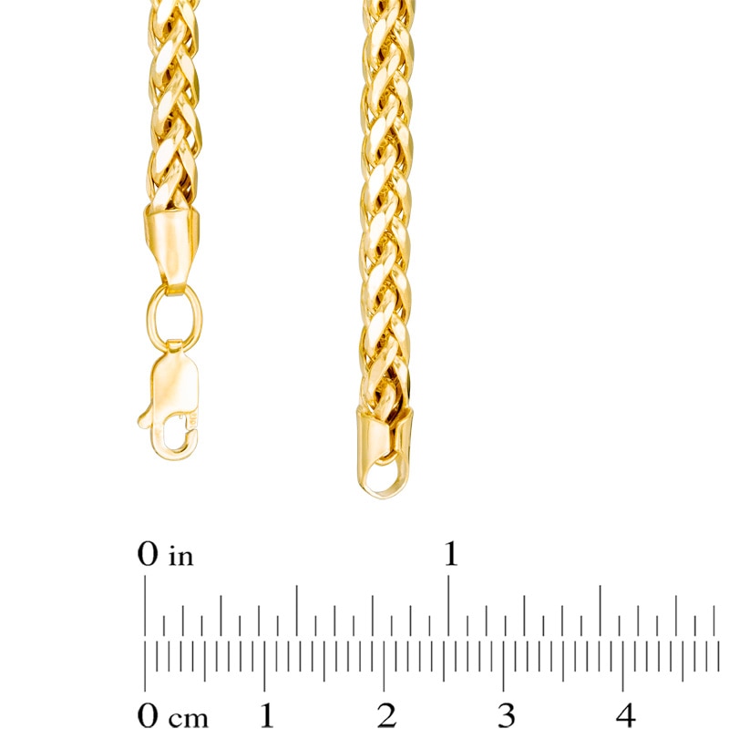 Main Image 2 of Previously Owned - Men's 4.1mm Franco Snake Chain Necklace in 10K Gold - 22"