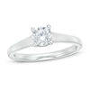 Thumbnail Image 1 of Previously Owned - Zales Private Collection 3/4 CTW. Colourless Diamond Engagement Ring in 14K Two-Tone Gold (F/I1)