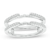 Thumbnail Image 1 of Previously Owned - 1/3 CT. T.W. Diamond Solitaire Enhancer in 14K White Gold