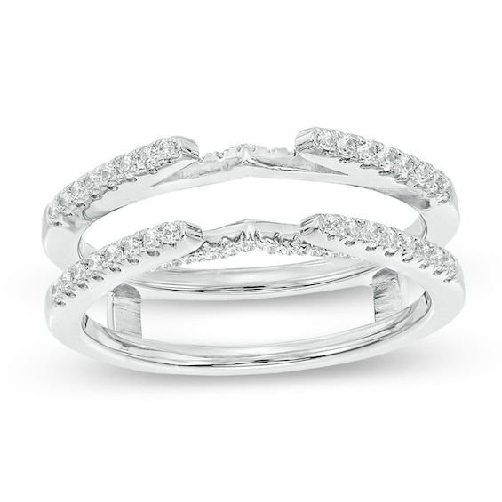 Previously Owned - 1/3 CT. T.w. Diamond Solitaire Enhancer in 14K White Gold