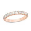 Thumbnail Image 1 of Previously Owned - 7/8 CT. T.W. Diamond Wedding Band in 10K Rose Gold