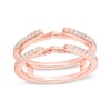 Thumbnail Image 1 of Previously Owned - 1/3 CT. T.W. Diamond Solitaire Enhancer in 14K Rose Gold