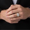 Thumbnail Image 2 of Previously Owned - 2 CT. T.W. Champagne Diamond Multi-Row Column Ring in 10K Gold