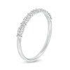 Thumbnail Image 3 of Previously Owned - 1/15 CT. T.W. Diamond Stackable Anniversary Band in 10K White Gold