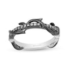 Thumbnail Image 1 of Previously Owned - Enchanted Disney Villains Maleficent 1/10 CT. T.W. Diamond Thorn Band in 14K White Gold