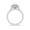 Thumbnail Image 2 of Previously Owned - Enchanted Disney Elsa 5/8 CT. T.W. Diamond Snowflake Engagement Ring in 14K White Gold