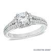 Thumbnail Image 1 of Previously Owned - Celebration Ideal 1-1/5 CT. T.W. Diamond Engagement Ring in 14K White Gold (I/I1)