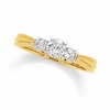 Thumbnail Image 1 of Previously Owned - 1/2 CT. T.W. Diamond Three Stone Ring in 14K Gold