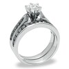 Thumbnail Image 2 of Previously Owned - 1-1/4 CT. T.W. Diamond Bridal Set in 14K White Gold