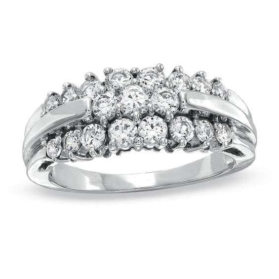 Previously Owned - 1 CT. T.w. Diamond Engagement Ring in 10K White Gold