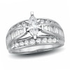 Thumbnail Image 1 of Previously Owned - 1-1/2 CT. T.W. Marquise Diamond Engagement Ring in 14K White Gold