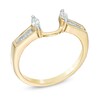 Thumbnail Image 2 of Previously Owned - 1/4 CT. T.W. Marquise Diamond Solitaire Enhancer in 10K Gold